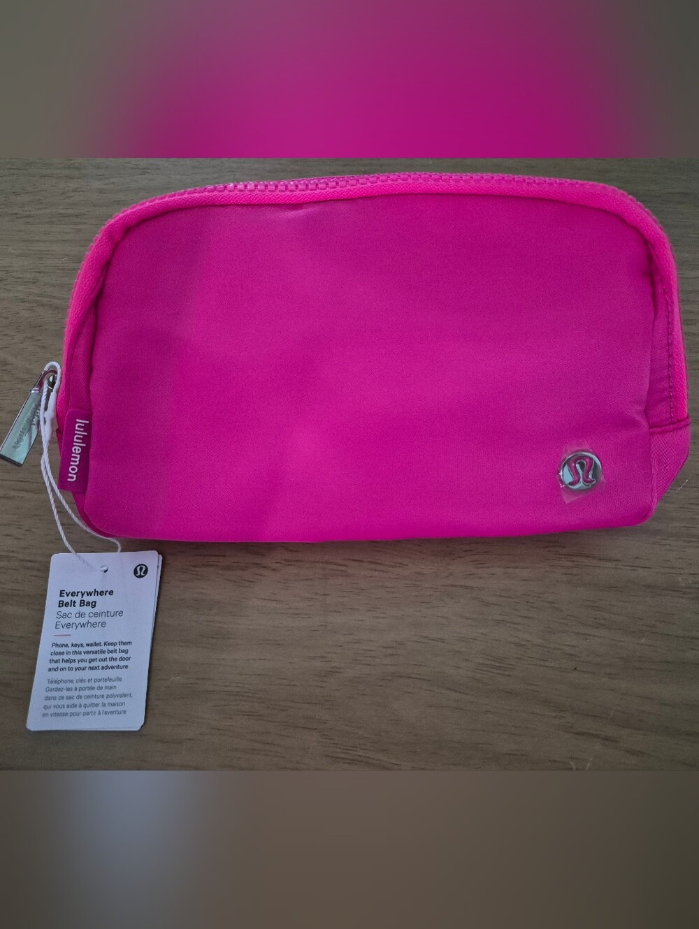 lululemon athletica Bright Pink Everyday Belt Bag